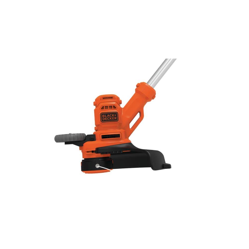 BLACK+DECKER trimmer PowerDrive transmission delivers strong performance through dense growth.