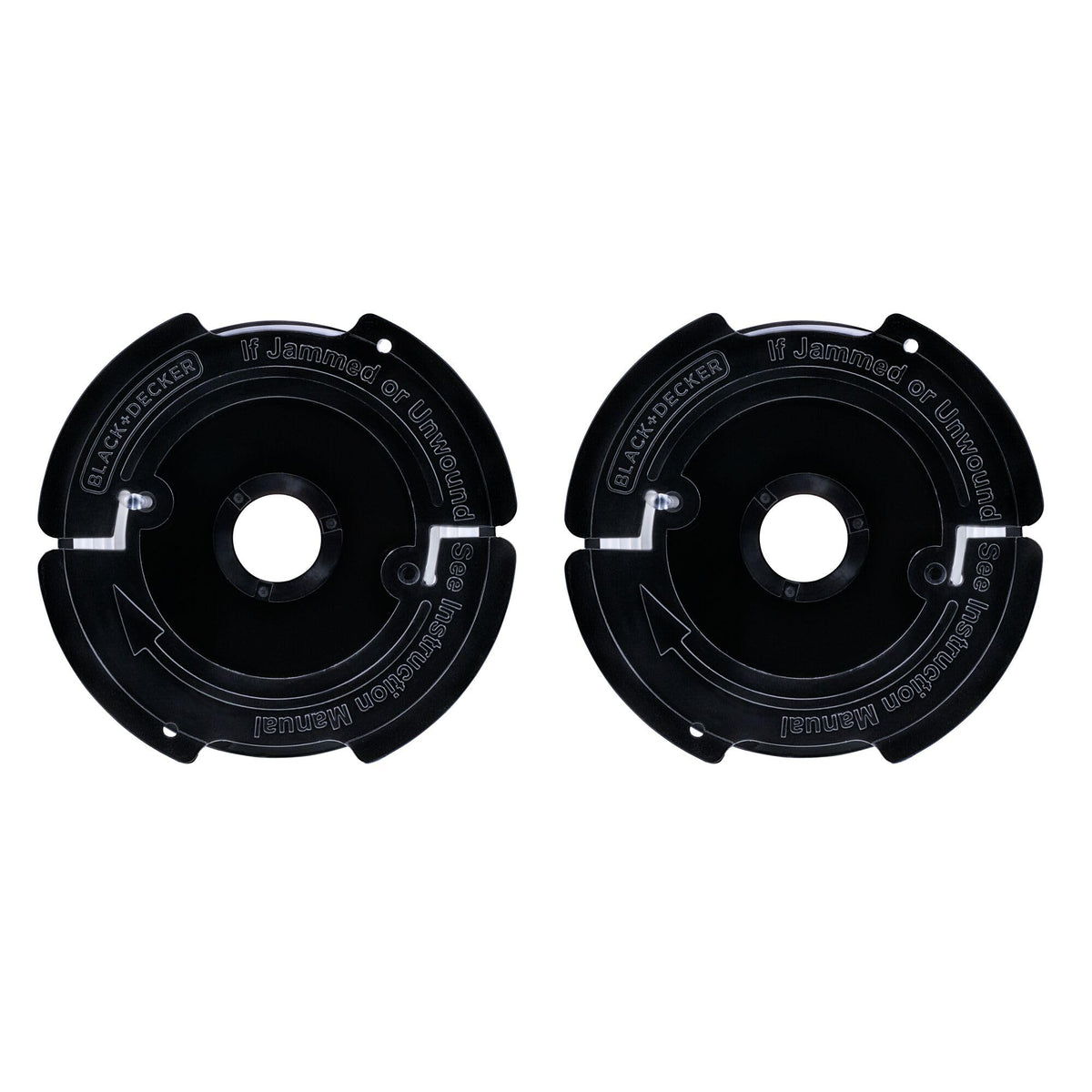 Black+Decker Autofeed spool packaging included in the 2-pack