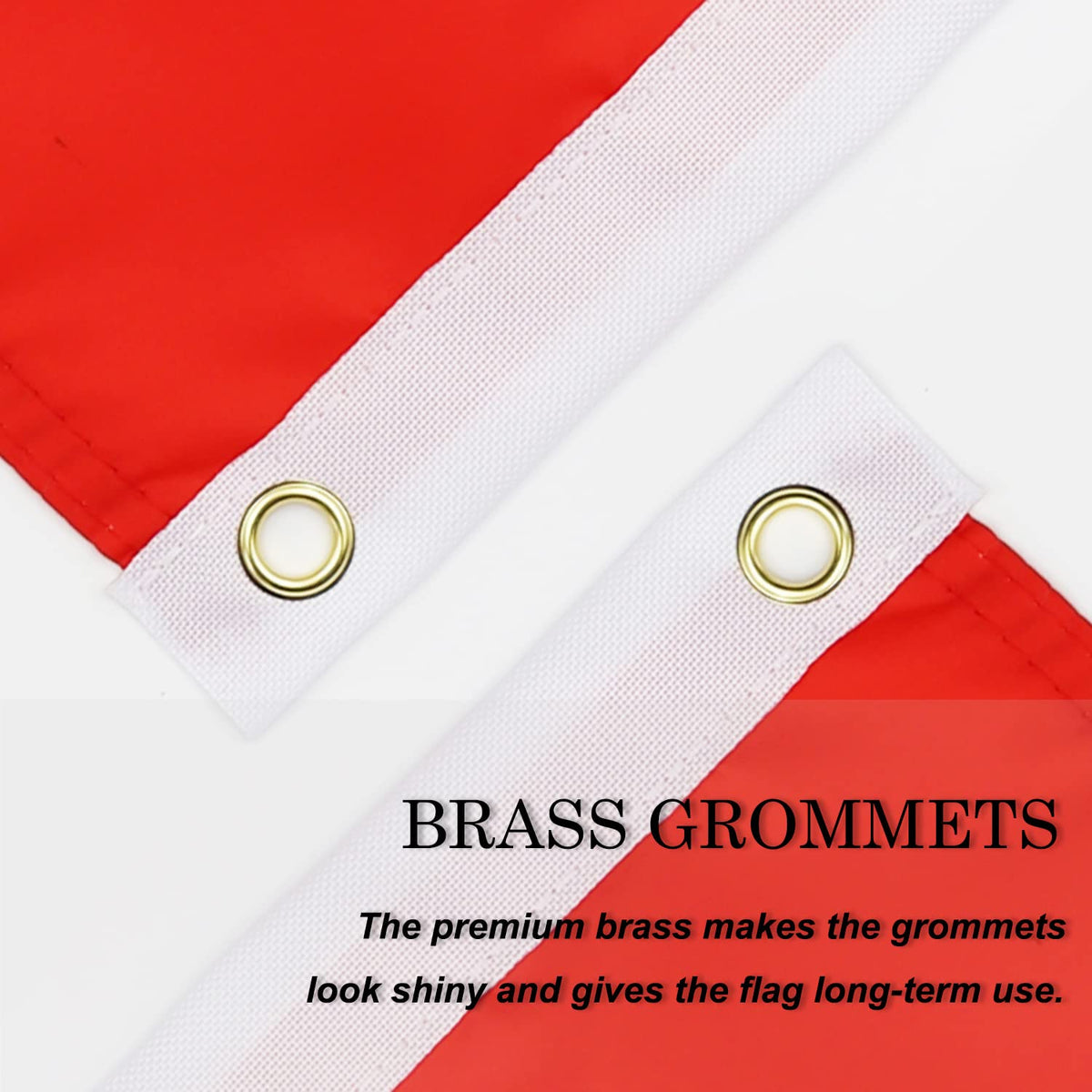 BlackEmperor brass-grommets-flag for quick, secure mounting.