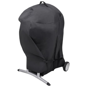 Blackhoso grill cover on Char-Broil Patio Bistro without shelves protects against rain