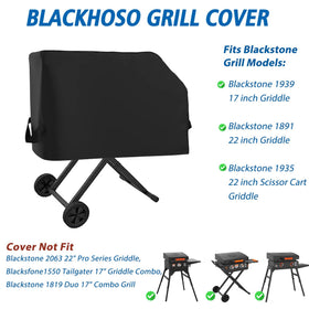 Fits 1891 hood and stand, keeping grill dry in wind.