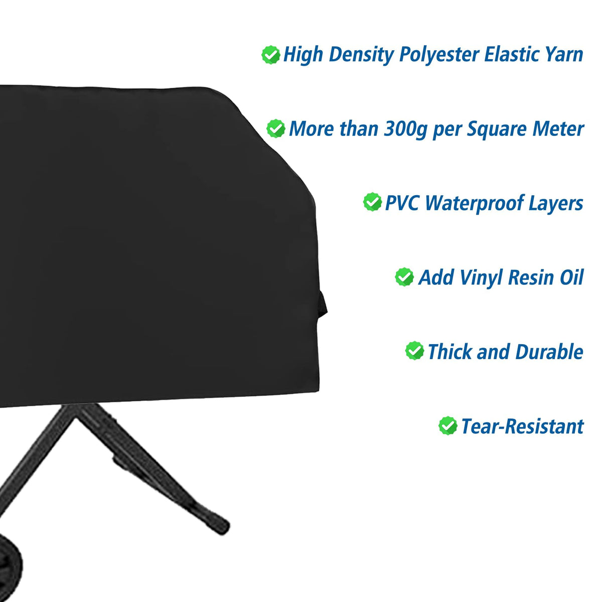 Gift-ready packaging for Blackstone griddle cover for barbecue enthusiasts.