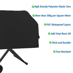 Gift-ready packaging for Blackstone griddle cover for barbecue enthusiasts.