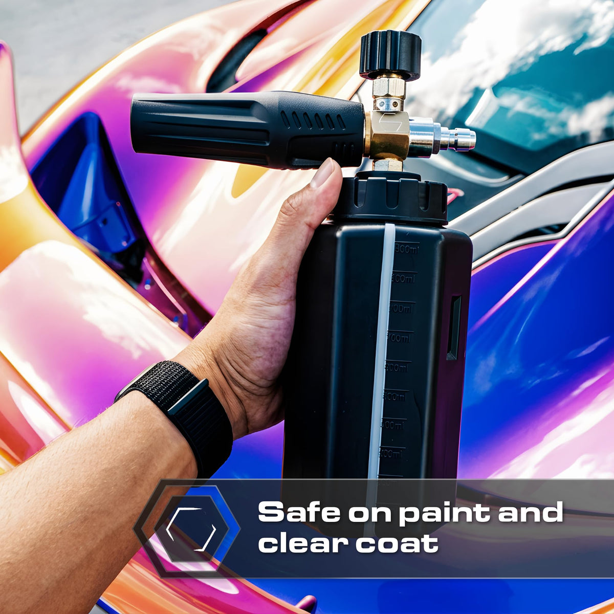 Blackline foam cannon 1 4 inch quick-connect for fast connections