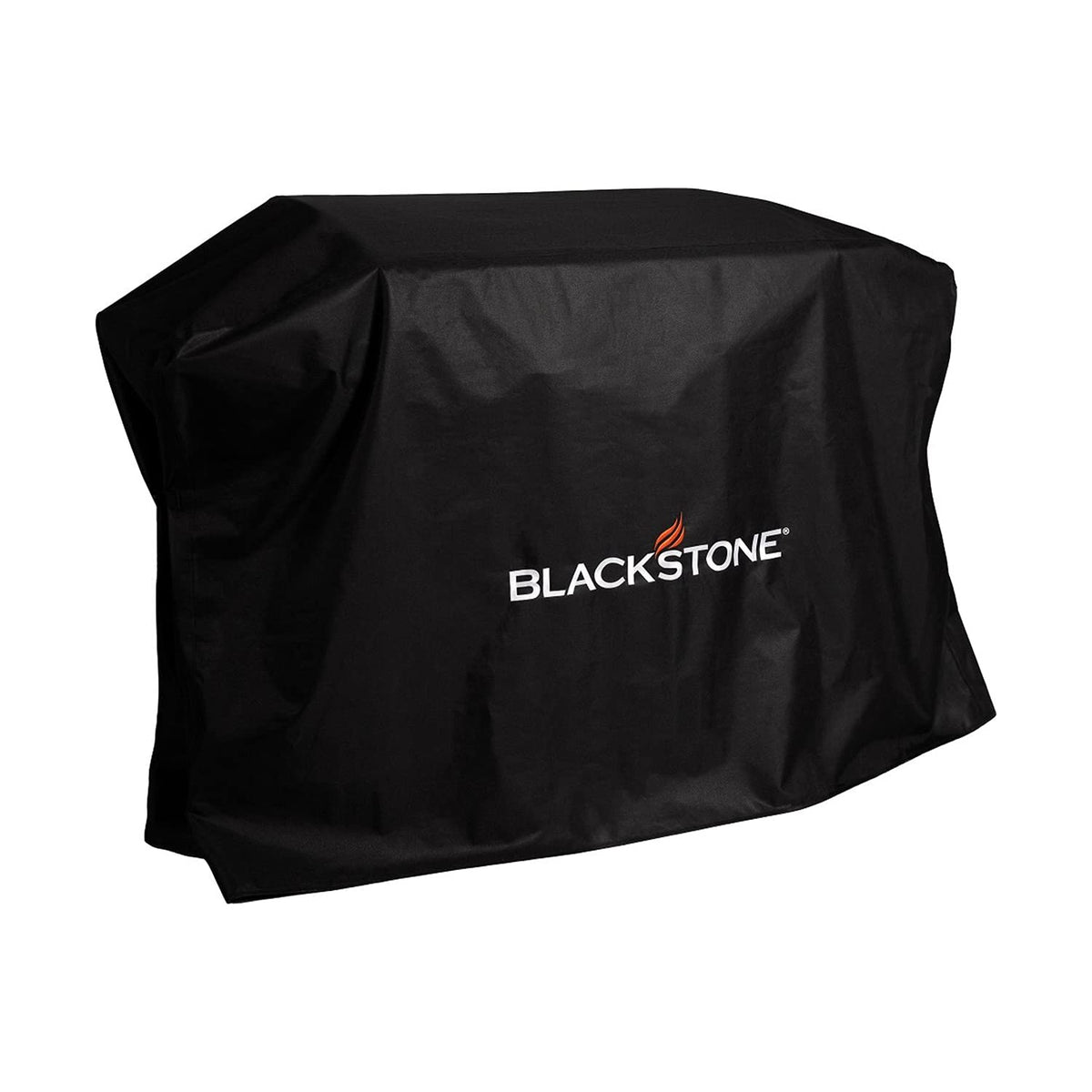 Blackstone 28-inch griddle cover with hood keeps rain off the top, water-resistant protection.