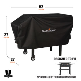 Blackstone 5091 cover in durable 600D canvas for lasting protection.