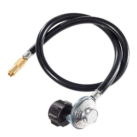 Blackstone 5471 hose-regulator closeup for durable, leak-free outdoor grilling
