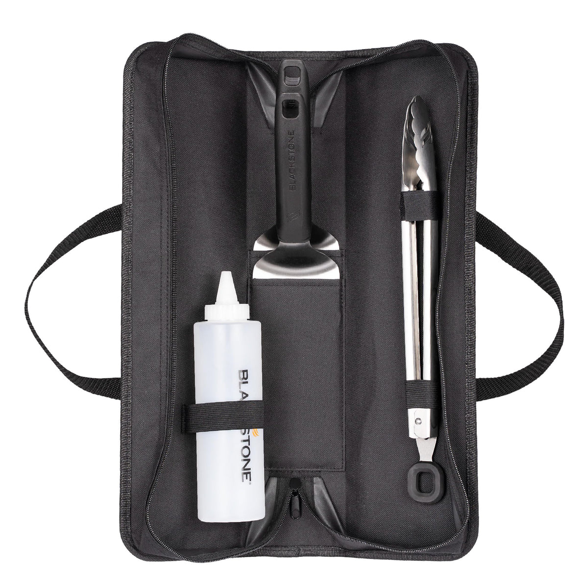 Blackstone 5481 tabletop tool kit bag view shows organized storage and easy transport.