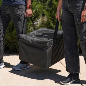 Close-up of Blackstone 5486 heavy-duty zipper for rugged outdoor use
