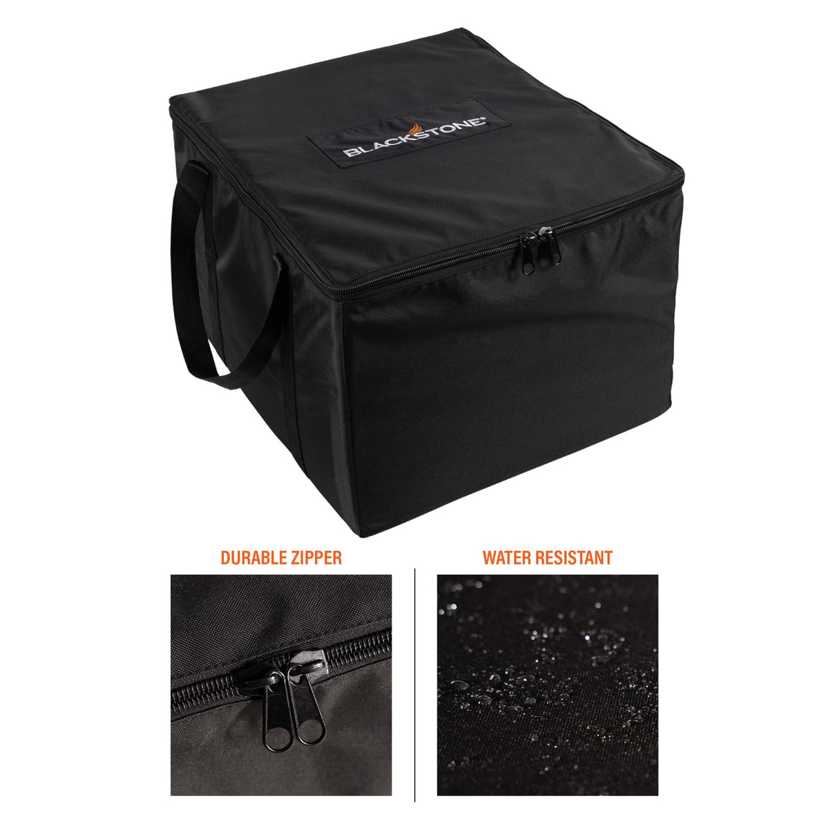 Blackstone 5486 snug-fit design showing precise fit for 17-inch griddle