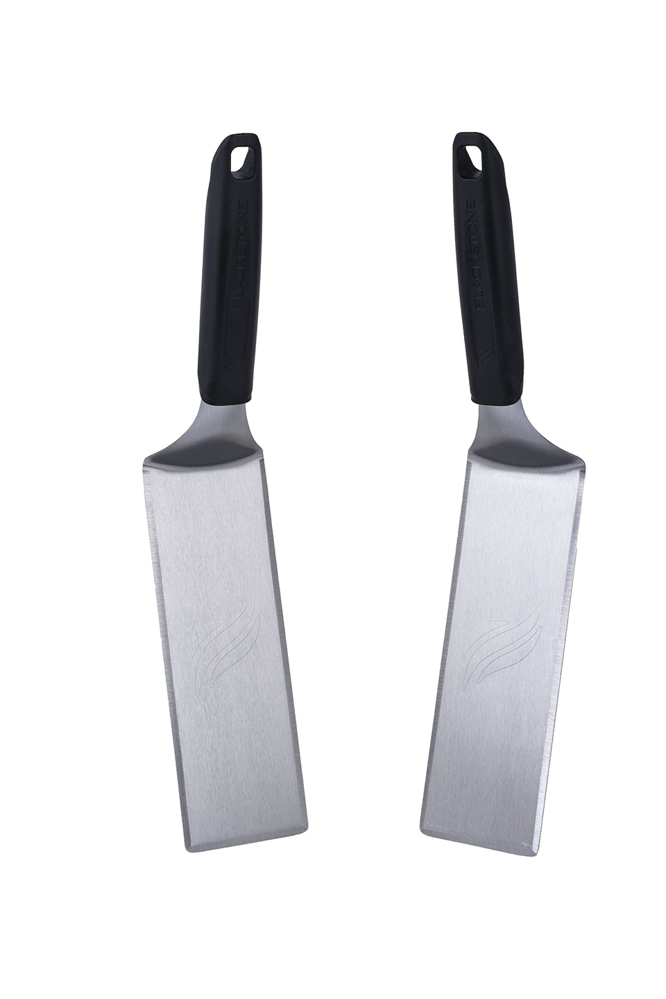 BLACKSTONE 5550 extralong spatula set of 2 for easy griddle flipping and scraping.
