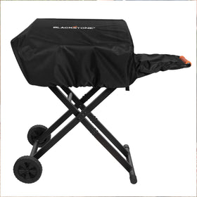 Blackstone 5608 weatherproof fabric shields the griddle from rain and sun