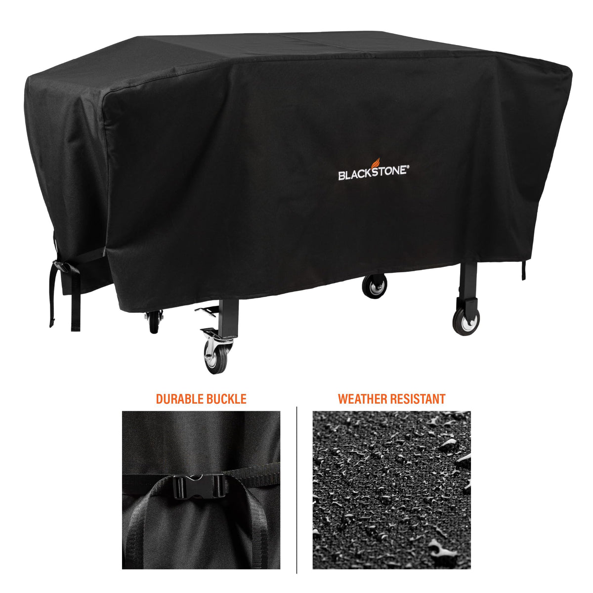 Reinforced stitching and double-layer canvas highlighted for long-lasting outdoor use.