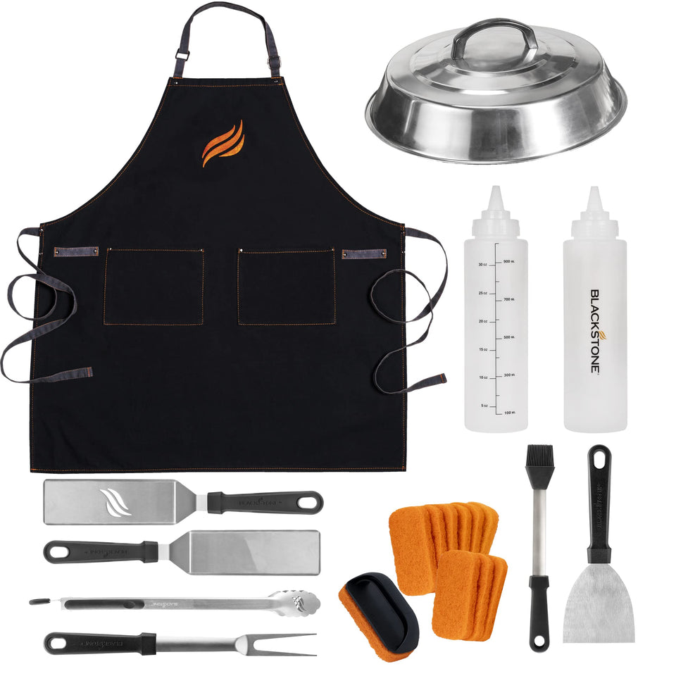 BLACKSTONE Pro 22Piece Tool Kit 16inch spatula for precise flipping and control