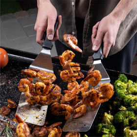 BLACKSTONE Pro 22Piece Tool Kit 16inch fork for stable food transfer