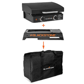 BLACKSTONE bag with heavy-duty zipper and reinforced stitching supports rugged outdoor transport.