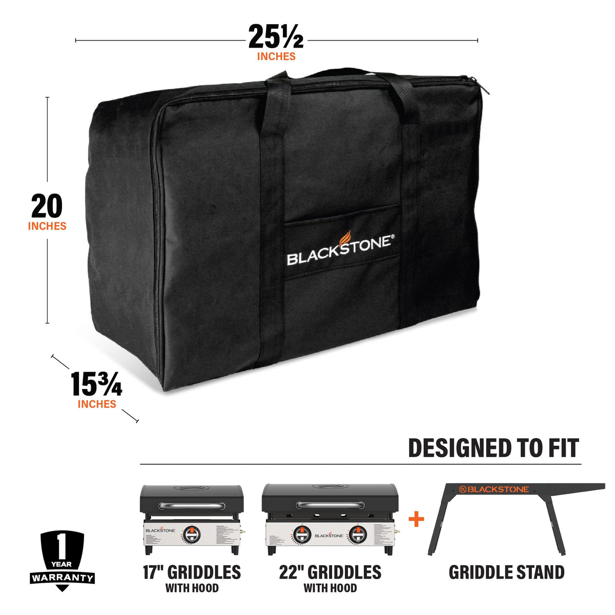 BLACKSTONE table top griddle carry bag texture highlights durable, weatherproof material for outdoor use.