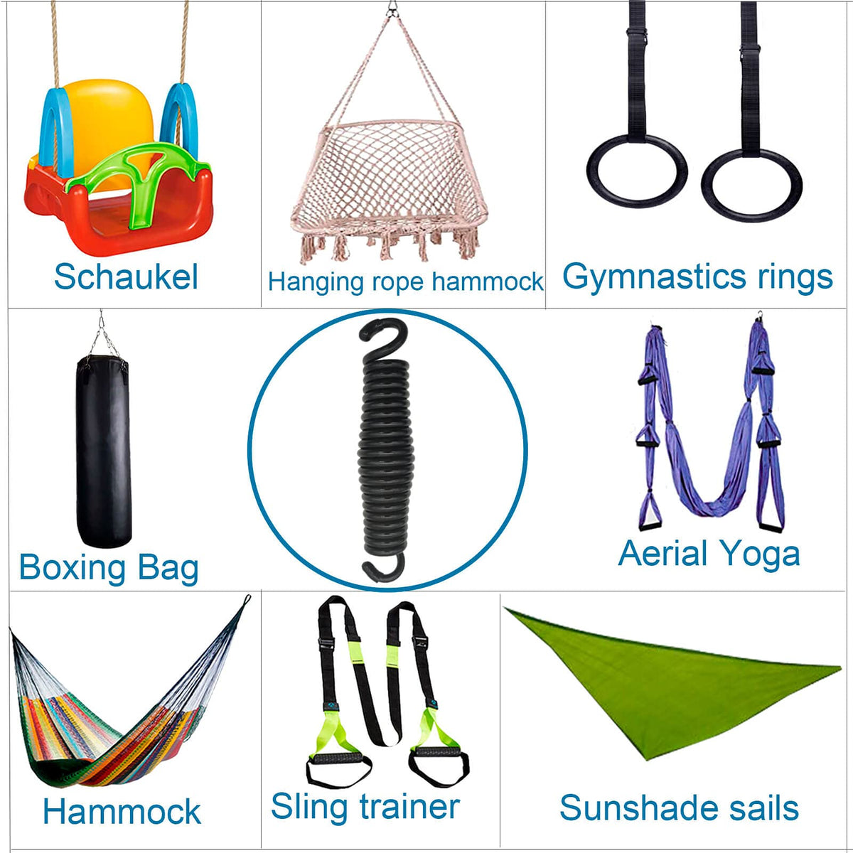 BLASCOOL hammock attachment with plug-and-play ease and quick mounting