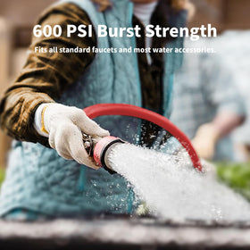 BLENDLITE solid brass fittings ensure quick setup and long service life.
