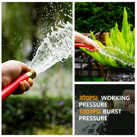 BLENDLITE locking ribbed ferrule provides leak resistance during high-pressure use.