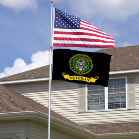 Bleshope flag displayed on wall or yard enhances exterior decor.