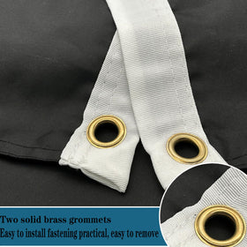 Bleshope Pow Flags feature brass grommets for secure hanging