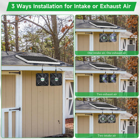 Blessny 15-foot cables enable flexible fan positioning for optimal airflow.