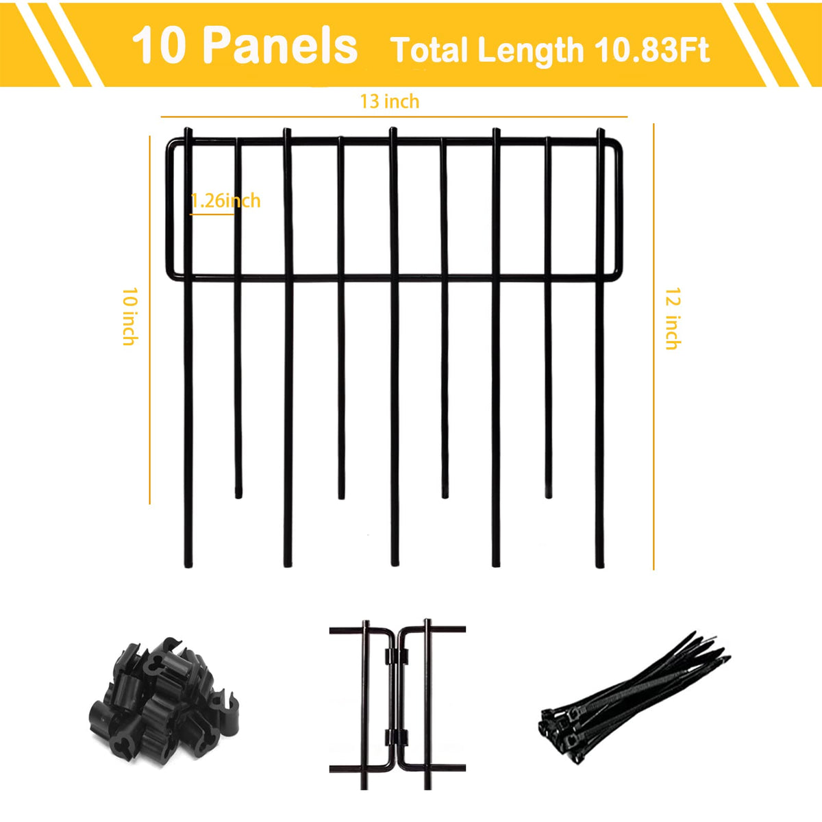 Blingluck outdoor yard fence demonstrates durable performance in any weather