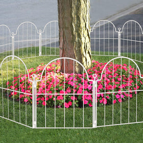 Blingluck rustproof fencing withstands wind and sun exposure.