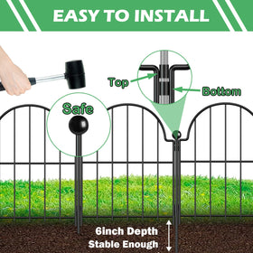 Blingluck 17-inch stakes provide stable ground installation