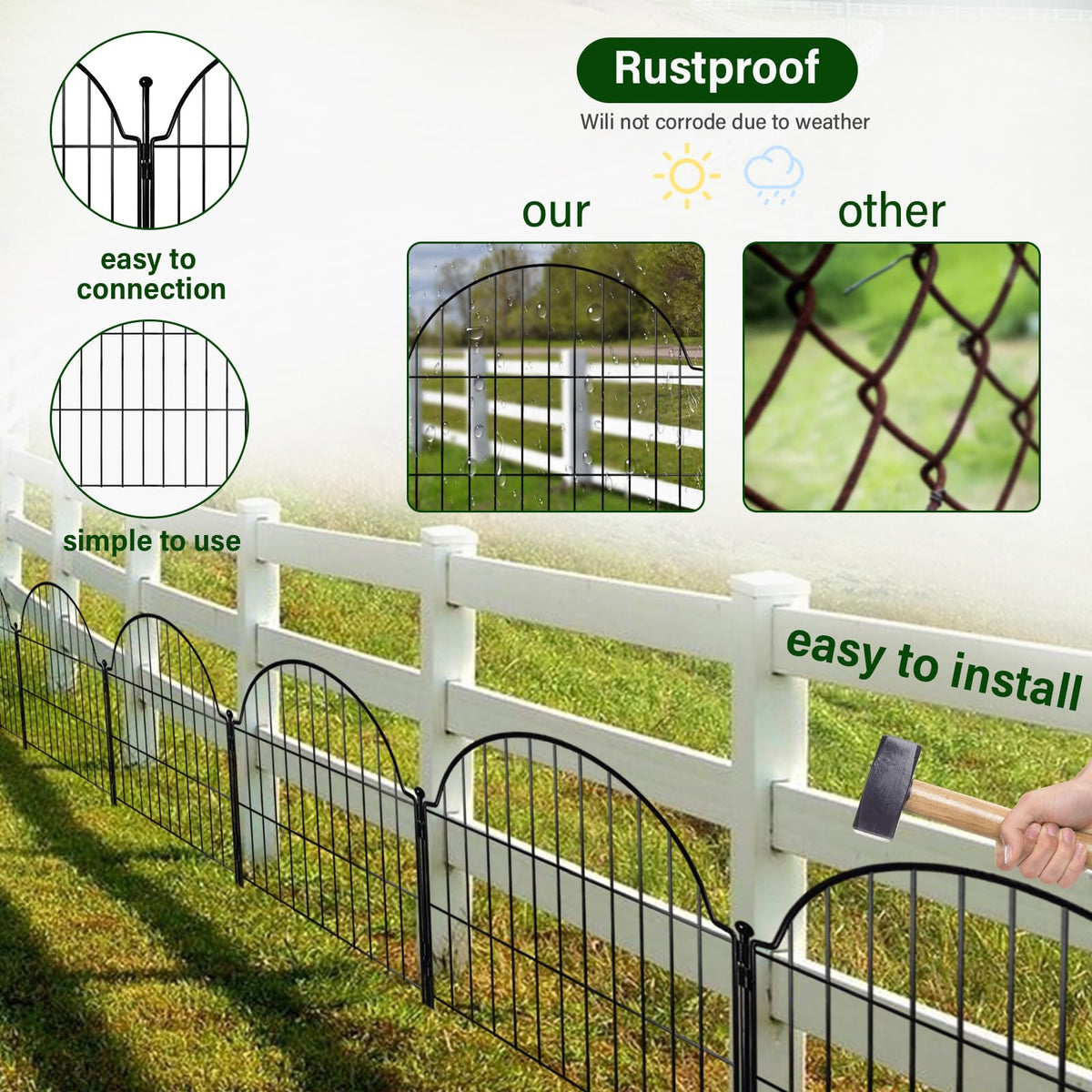 Blingluck temporary pet enclosure ideal for travel and portable yard boundaries.