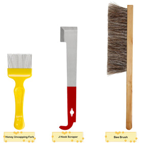 Blisstime frame grip hive tool eases frame handling
