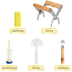 Blisstime J-hook hive tool for precise hive maintenance