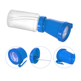 Blisstime blue teat dip cup ready for refill and reuse
