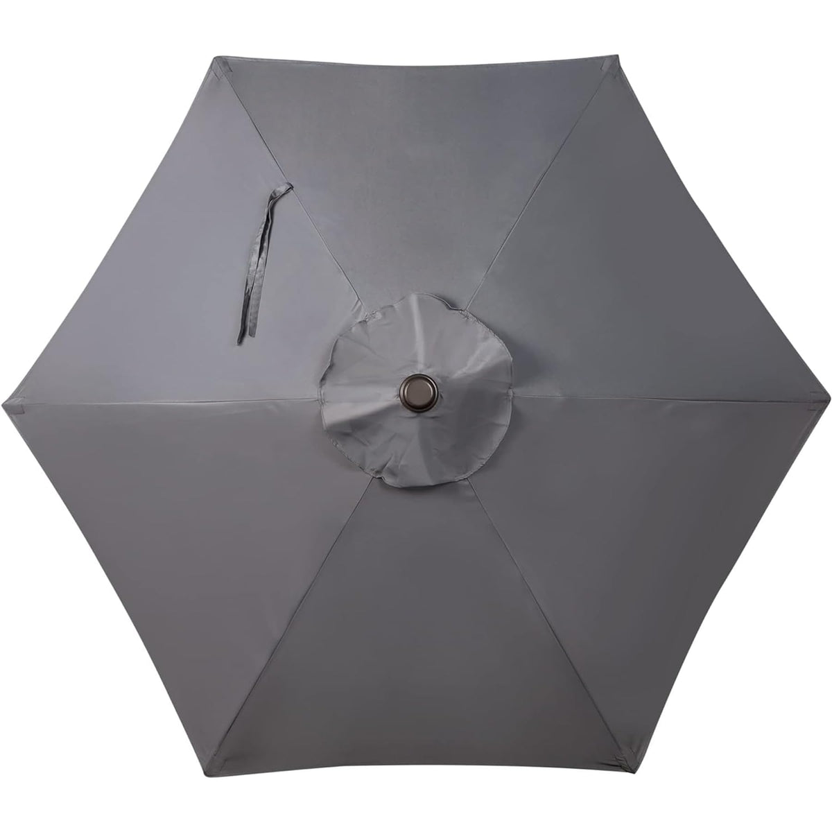 Blissun fabric closeup reveals waterproof, UV-protective polyester material.