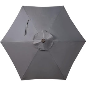 Blissun fabric closeup reveals waterproof, UV-protective polyester material.