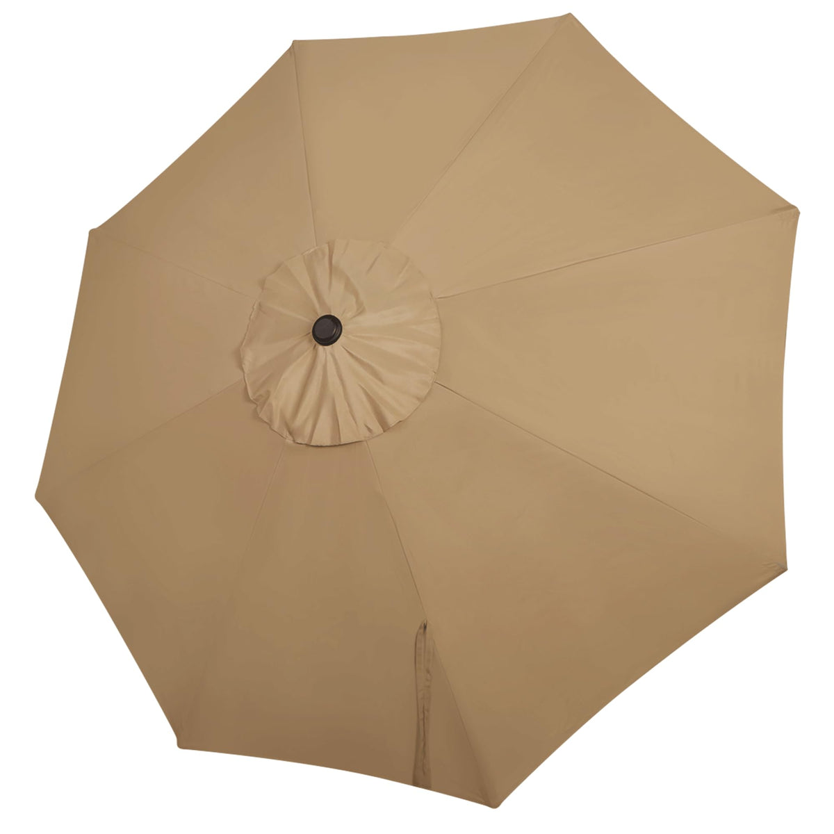 Blissun 9ft replacement canopy in tan for durable shade.