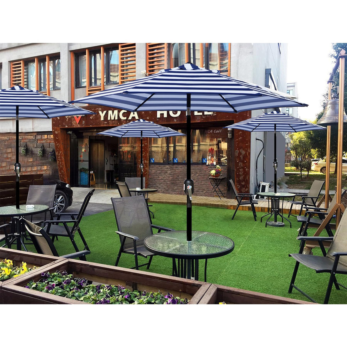 Blissun air-vented canopy design improves airflow and stability