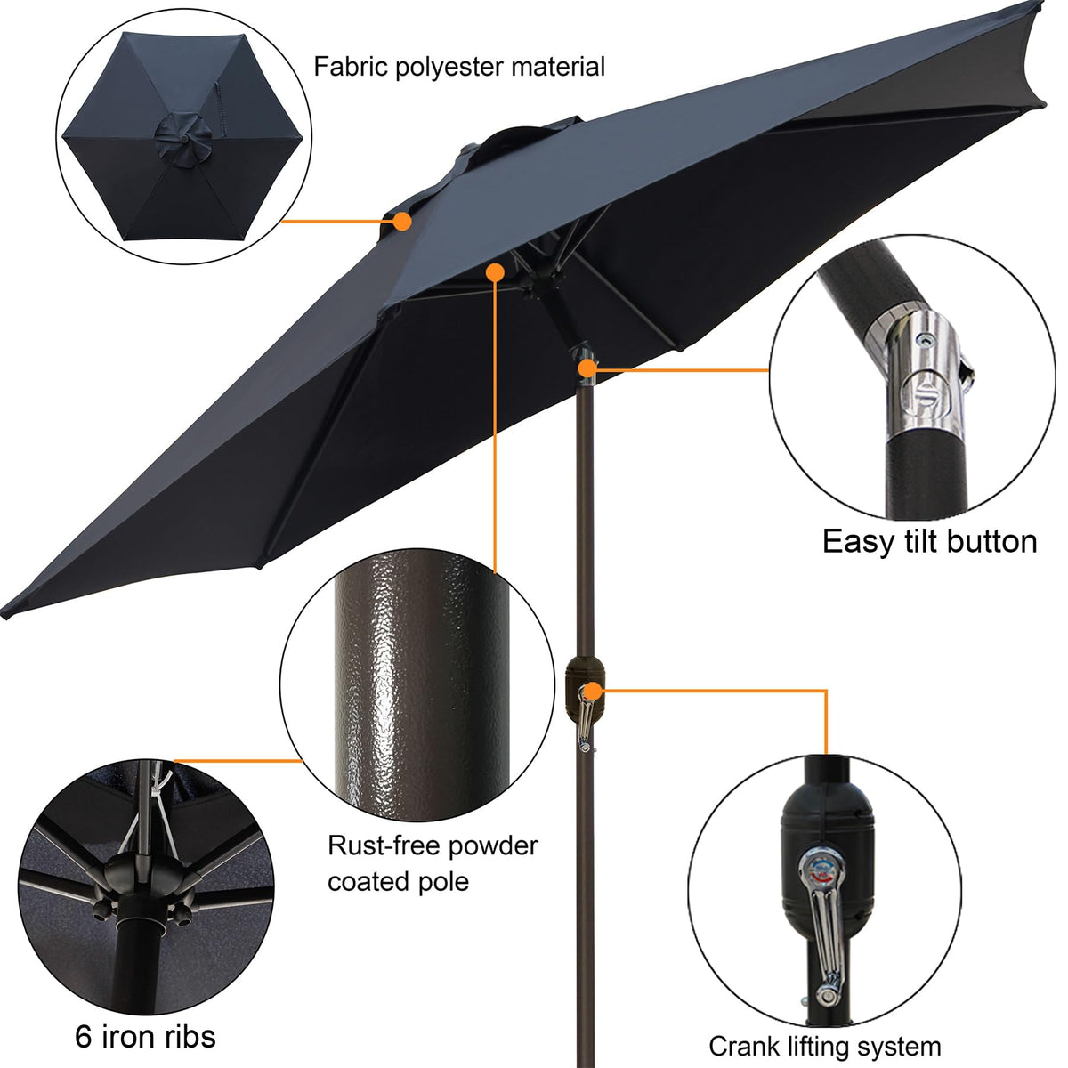 Blissun air vented canopy design improves airflow for cooler shade