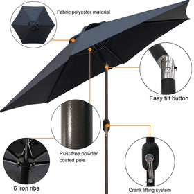 Blissun air vented canopy design improves airflow for cooler shade