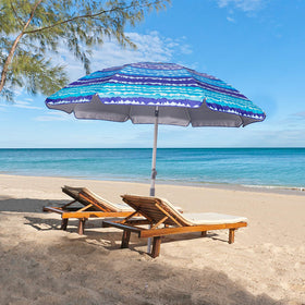 Blissun air vent boosts wind tolerance for cooler shade comfort.