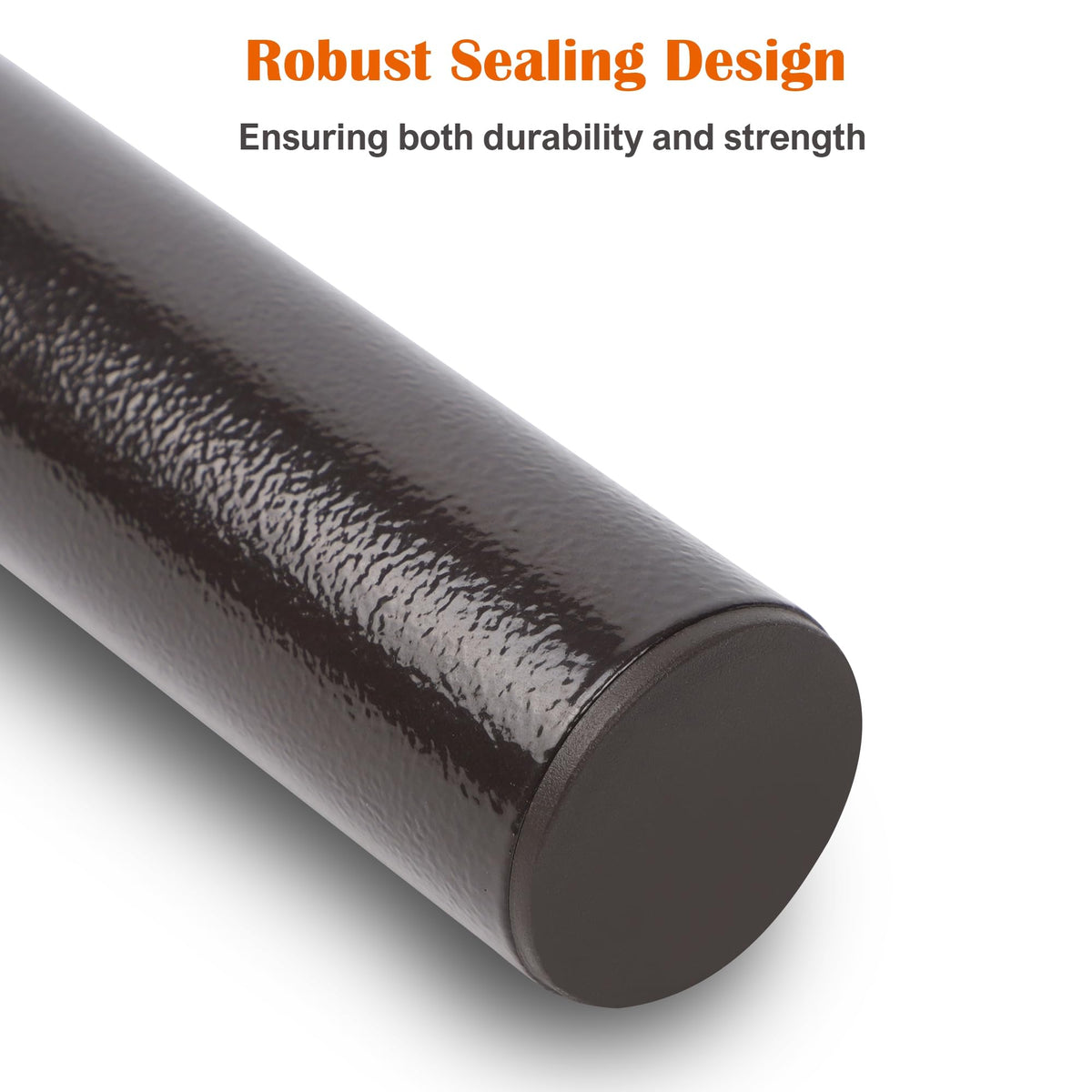Bullet buckle feature on Blissun pole ensures snug hold.