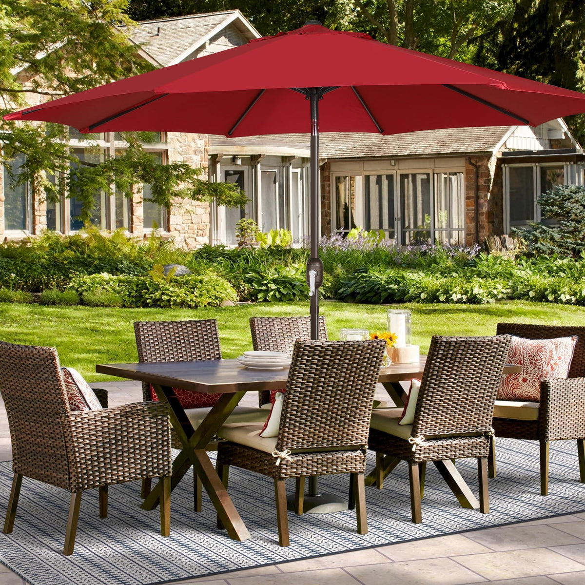 Blissun canopy only, compatible with many 9ft umbrella setups.