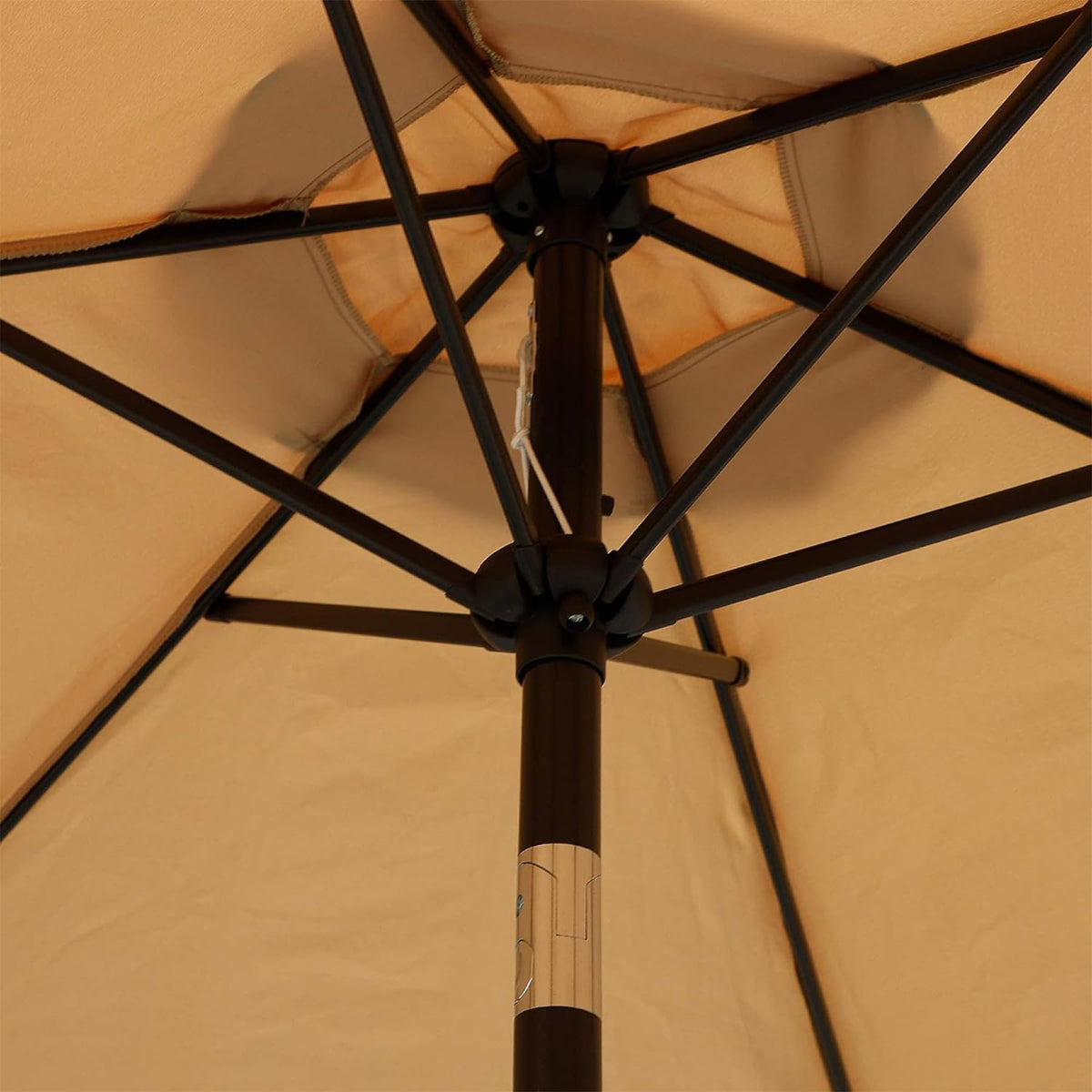Blissun crank-open system makes opening and tilting simple and fast