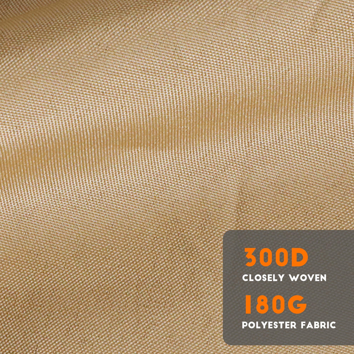 Blissun easy-care canopy supports quick cleaning and storage.