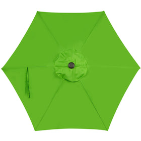 Blissun powder-coated frame provides sturdy support for outdoor use.