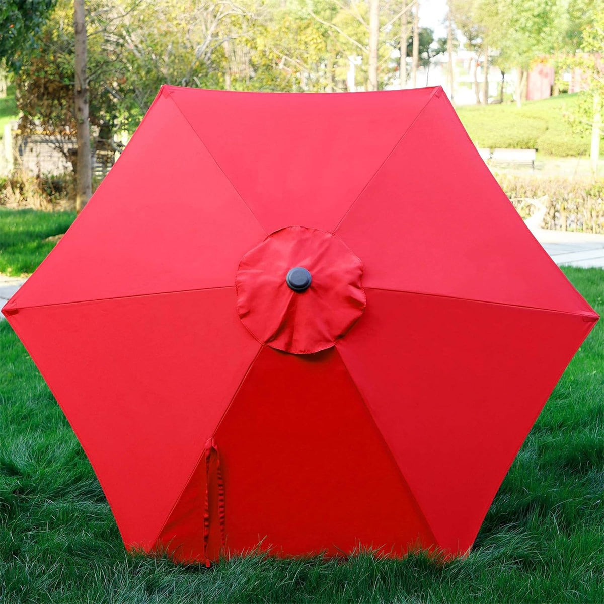 Blissun push-button tilt mechanism for versatile sun shading angles
