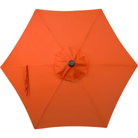 Blissun sturdy aluminum-iron frame supports stable outdoor shade.