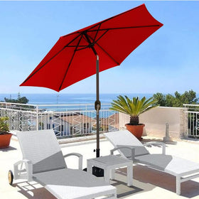 Blissun wind-use note: close umbrella on windy days to prolong life
