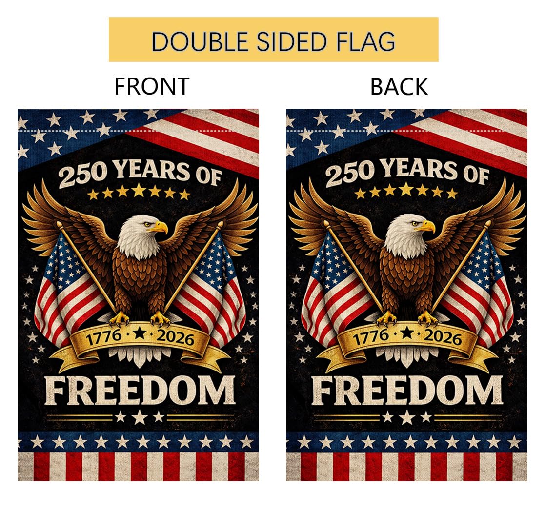 Close-up of 12x18 mini flag size in BLKWHT line